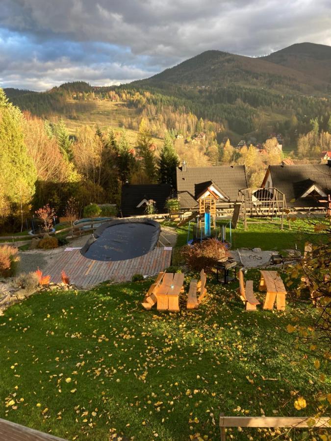 Zawoja Nad Korona Z Jacuzzi Villa Exteriör bild
