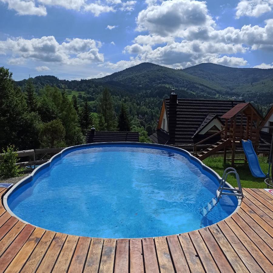 Zawoja Nad Korona Z Jacuzzi Villa Exteriör bild