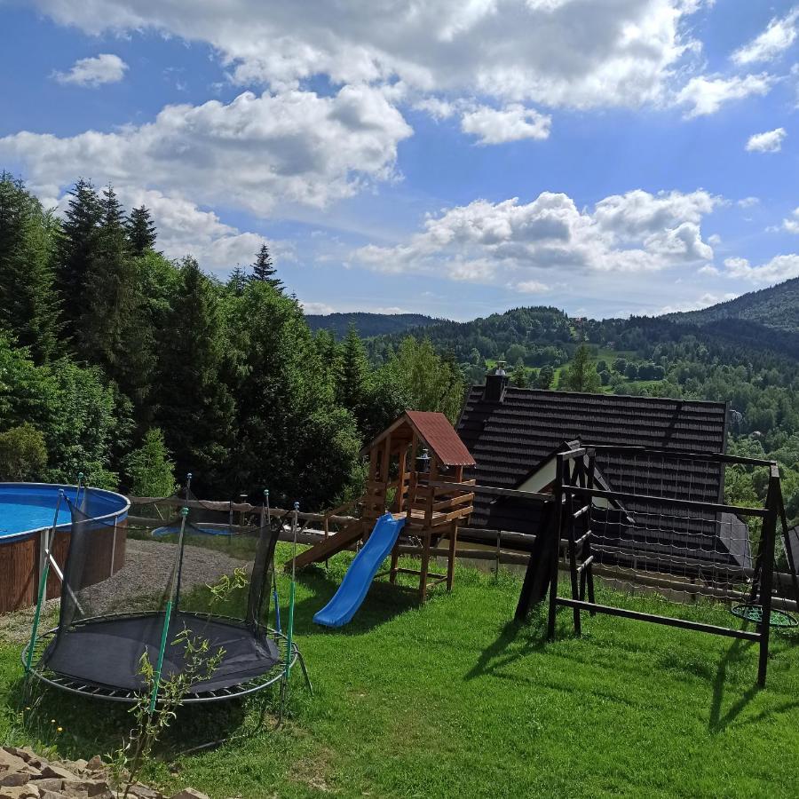 Zawoja Nad Korona Z Jacuzzi Villa Exteriör bild