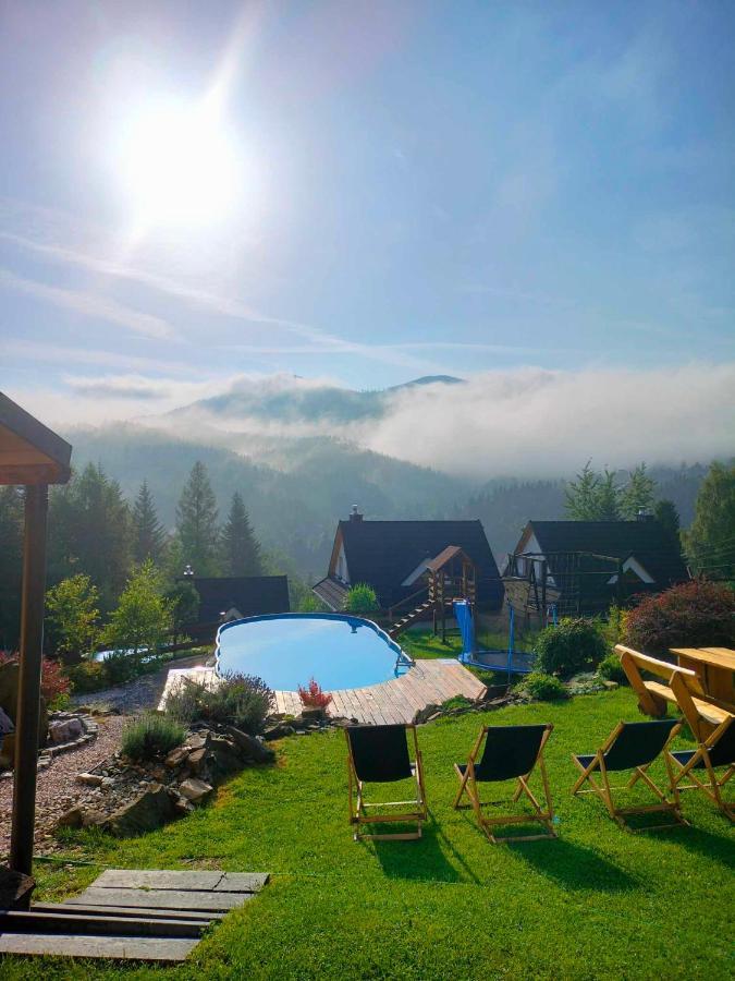Zawoja Nad Korona Z Jacuzzi Villa Exteriör bild