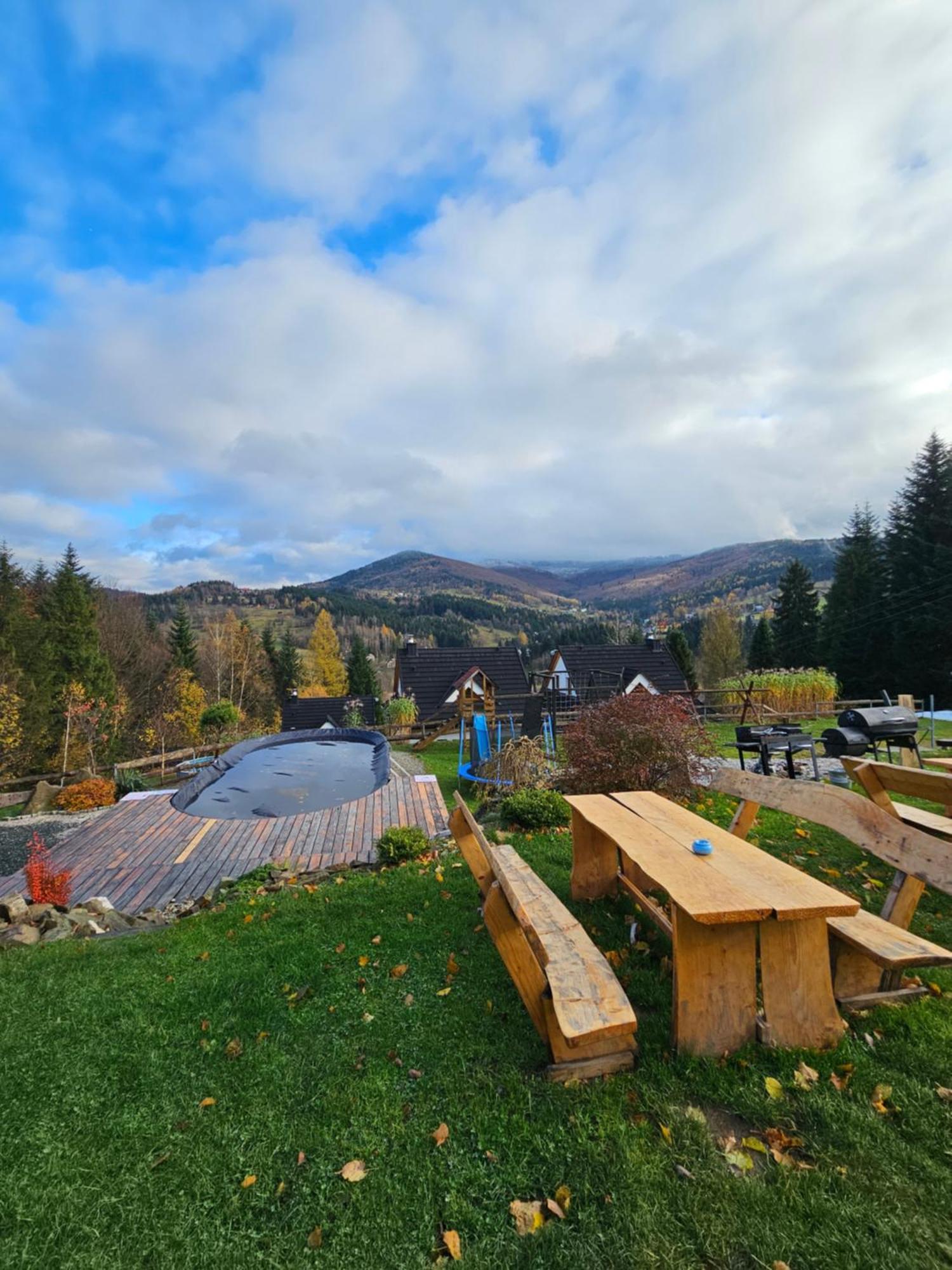Zawoja Nad Korona Z Jacuzzi Villa Exteriör bild