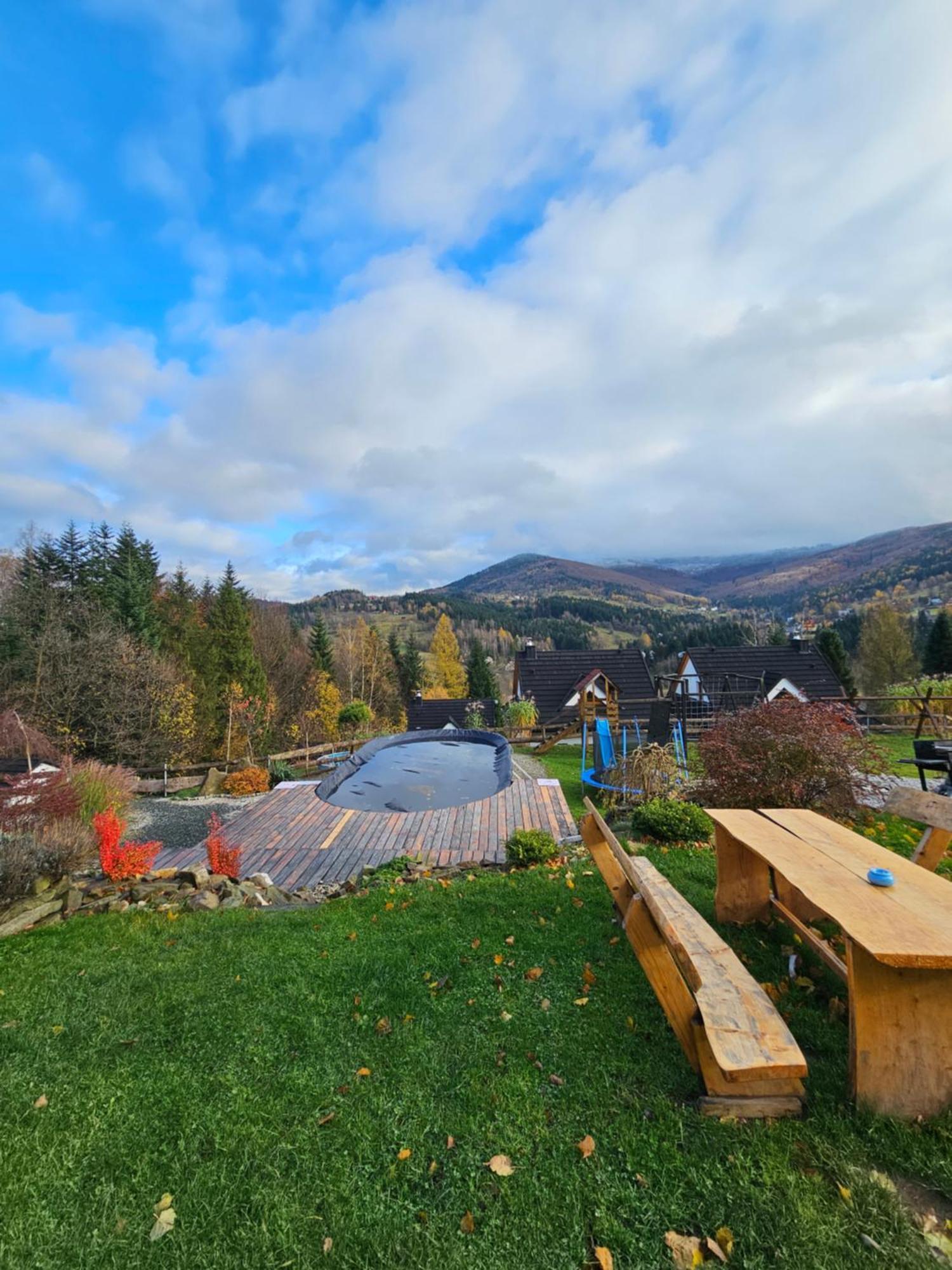 Zawoja Nad Korona Z Jacuzzi Villa Exteriör bild