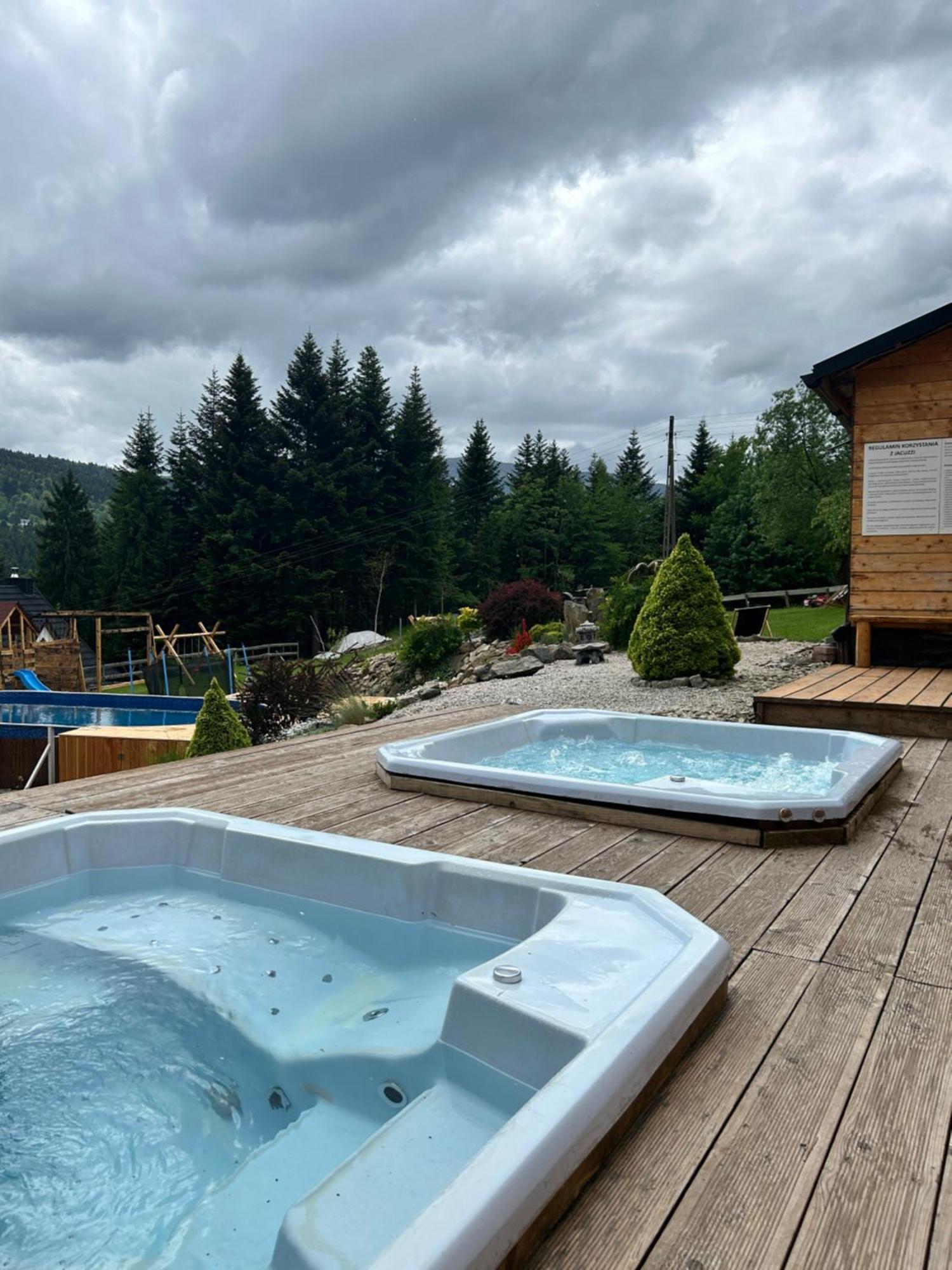 Zawoja Nad Korona Z Jacuzzi Villa Exteriör bild