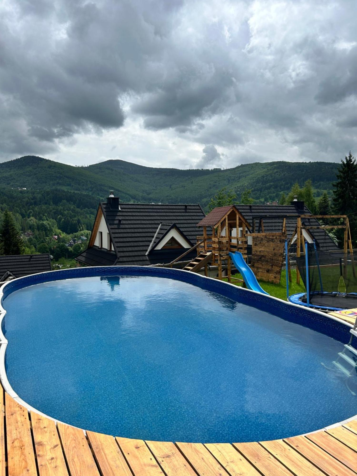 Zawoja Nad Korona Z Jacuzzi Villa Exteriör bild