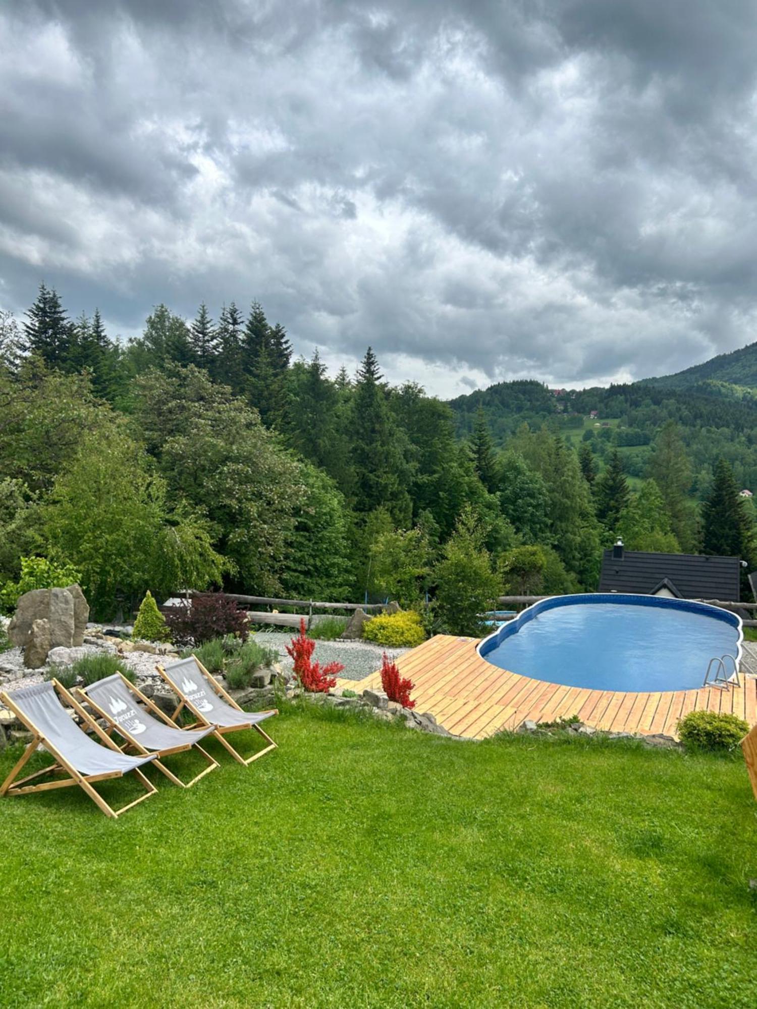 Zawoja Nad Korona Z Jacuzzi Villa Exteriör bild