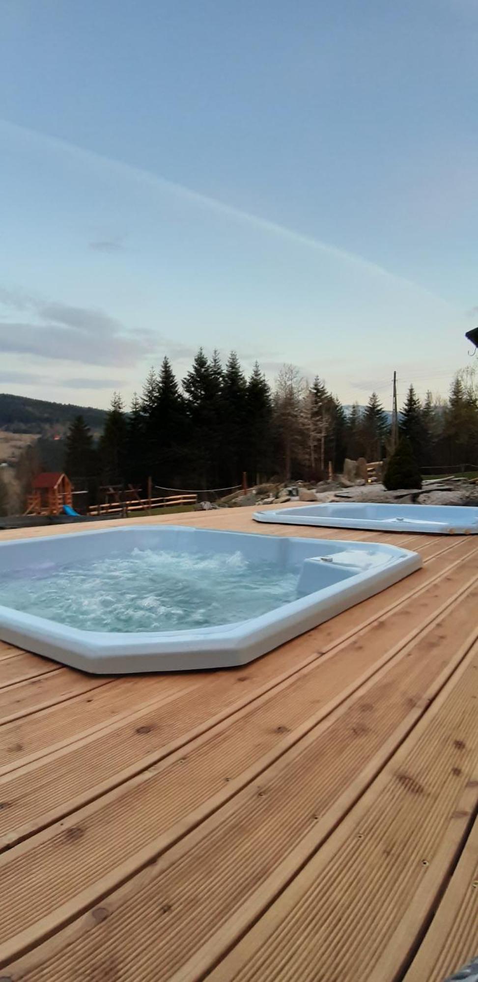Zawoja Nad Korona Z Jacuzzi Villa Exteriör bild