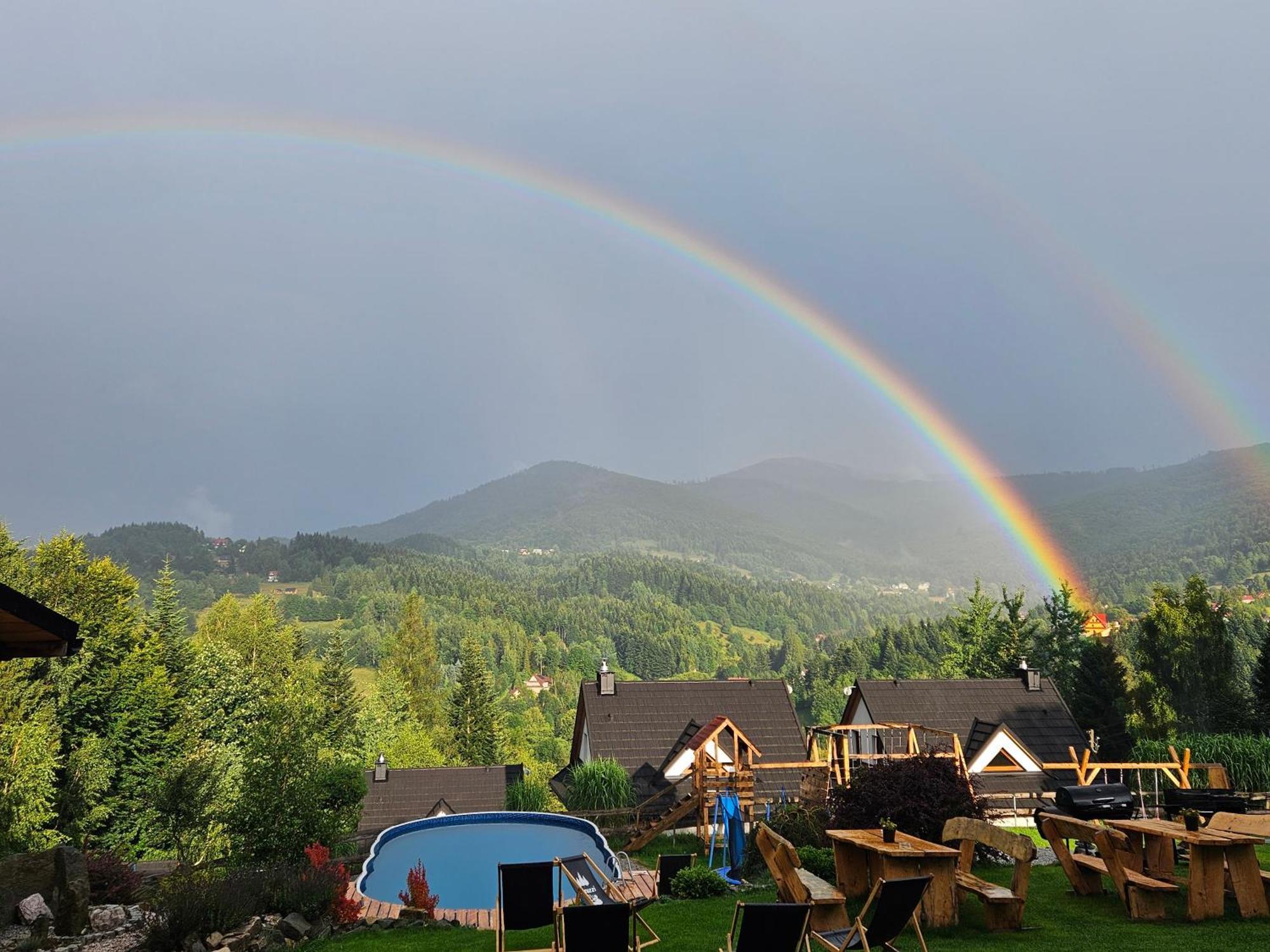Zawoja Nad Korona Z Jacuzzi Villa Exteriör bild